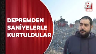 Kolondan gelen sesleri fark eden genç vatandaş, ailesini ölümden saniyelerle kurtardı | A Haber