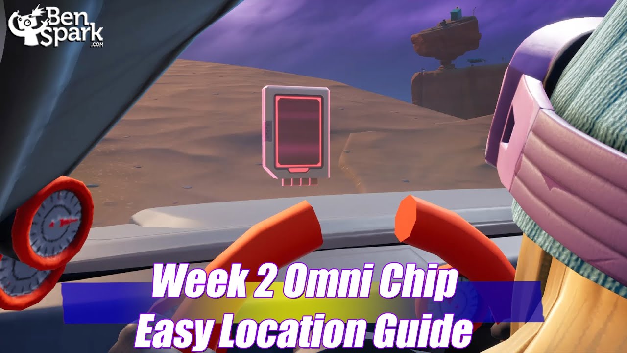 Omni Chip Location Guide for The Temple, Loot Lake & Chonker's Speedway - Fortnite Chapter 3 Season