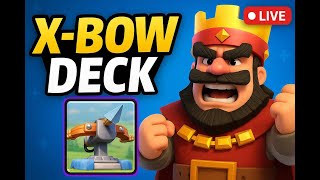 Road to 8k 🏆 —3.0 X-bow #clashroyale