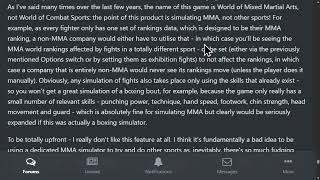 WMMA6 Developer's Journal (Again sorry for being late)