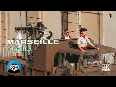 14 Juillet à Marseille : Le grand défilé du Vieux-Port