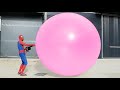 Spider Man Popping Giant 6ft Balloons