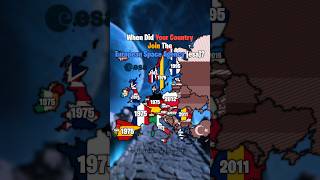 When did your country joun the ESA? | #mapping #europe #esa #nasa #geography