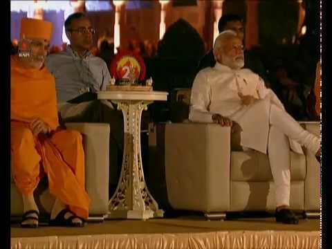PM Modi Attends Silver Jubilee Swaminarayan Celebration of Akshardham, Gujarat