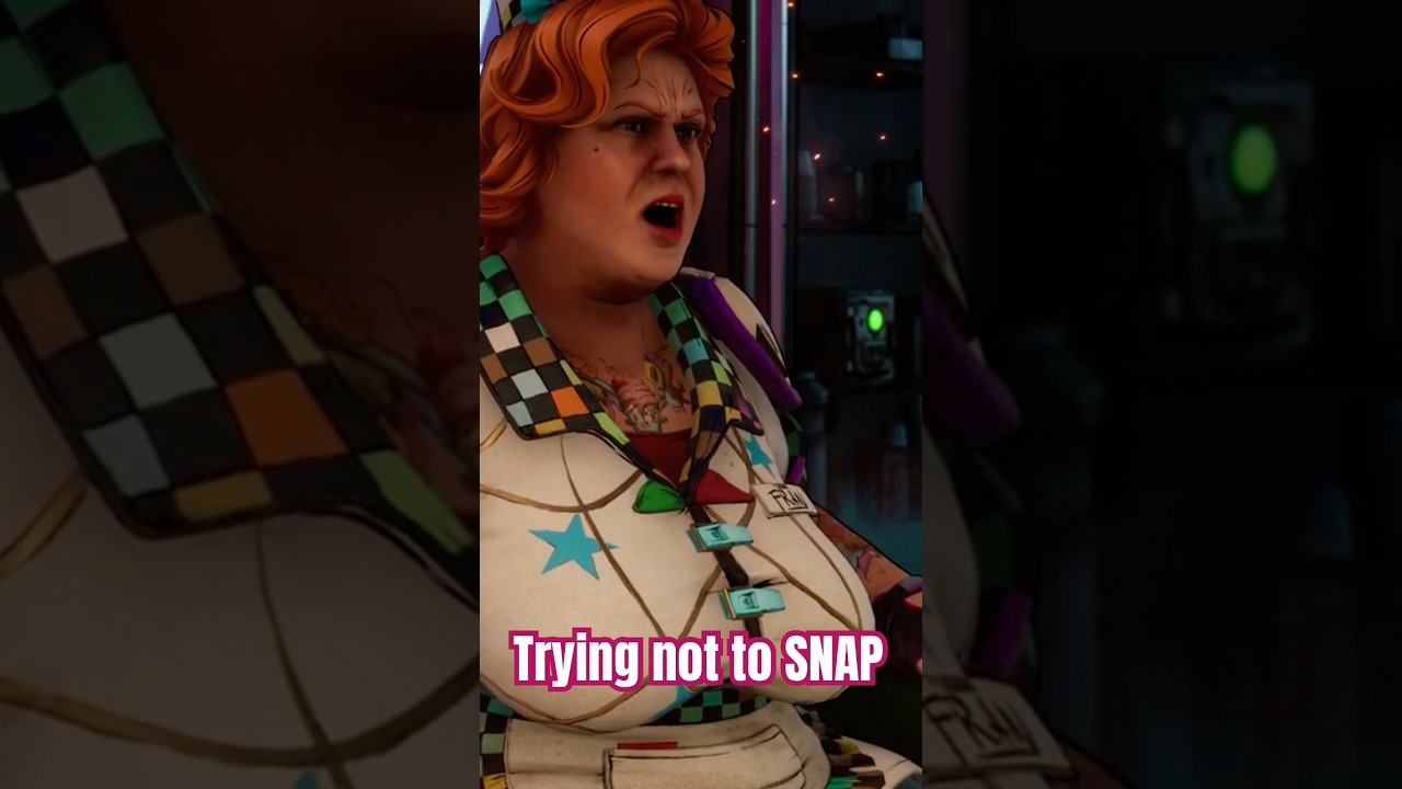 Fran trying not to LOSE IT 