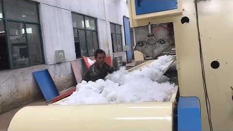 WJM-2 thermo bonded wadding production line