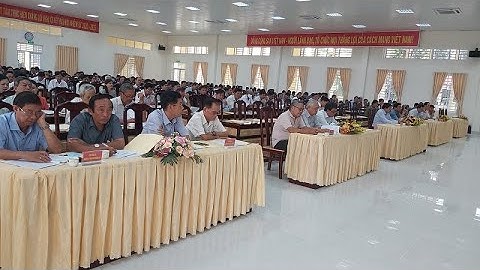 An Phú tổ chức Hội nghị học tập, quán triệt Nghị quyết Đại hội Đảng bộ tỉnh; huyện NK 2020 – 2025