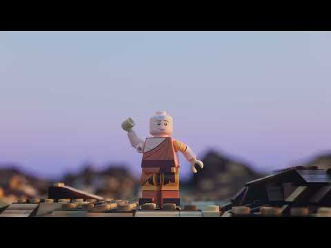 Avatar Aang elements in Lego