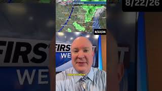 #FirstAlertWeather Forecast Saturday Evening: August 22, 2026