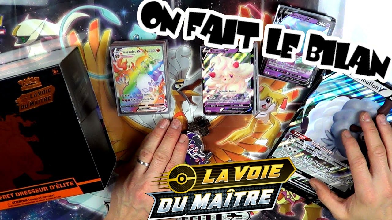 JE FAIS LE BILAN POKEMON LA VOIE DU MAITRE APRES L'OUVERTURE DE 208