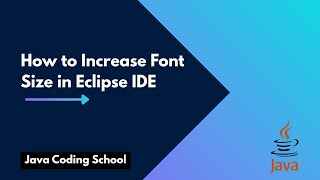 How to Increase Font Size in Eclipse IDE Net Worth
