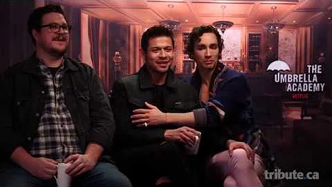 The Umbrella Academy cast Cameron Britton, David C...