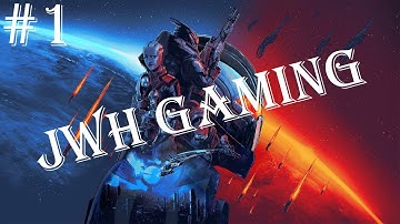 Mass Effect LE - ME1 - Paragon Walkthrough Part 1 - Character Creation, Eden Prime & Citadel