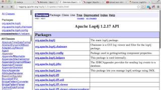 Basic Sample for Log4j
