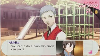 Akihiko Sanada being a freaky senpai - Persona 3 Portable Akihiko Sanada being a freaky senpai - Persona 3 Portable