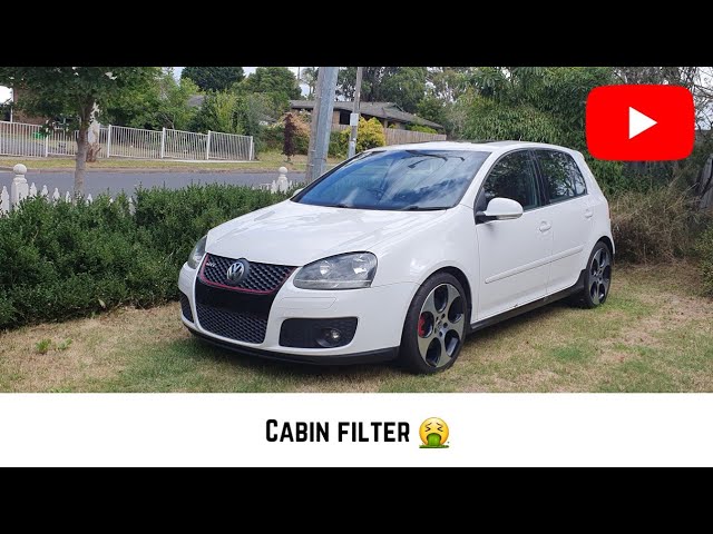 Replace MK5 MK6 Golf cabin filter 