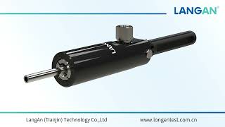 LANGAN® LA800 quick adapter connector for vacuum, function, underwater & helium leak test #testtool