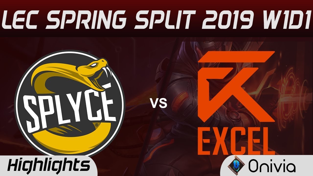 SPY vs XL Highlights LEC Spring Split 2019 Splyce vs Excel Esports By Onivia