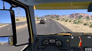 American Truck Simulator - Clovis to Carlsbad - New Mexico Gameplay (PC UHD) [4K60FPS]