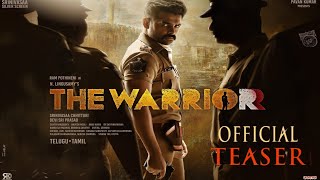 The Warrior First Look Teaser | RAPO19 First Look | Ram The Warrior Teaser | The Warrior Trailer