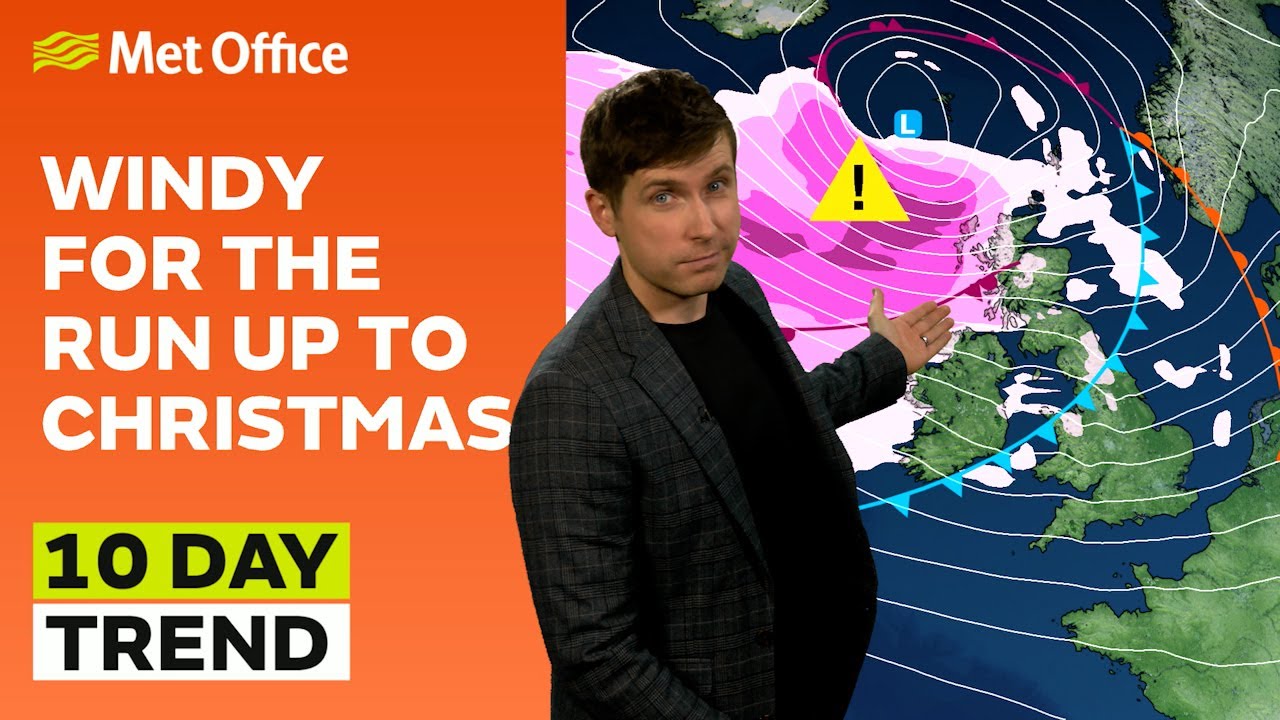 10 Day Trend 18/12/2024 – Calming down for Christmas – Met Office ...