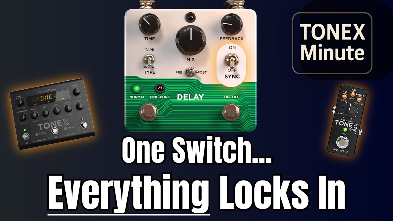 ToneX Minute: One Setting. Instantly Better Feel.