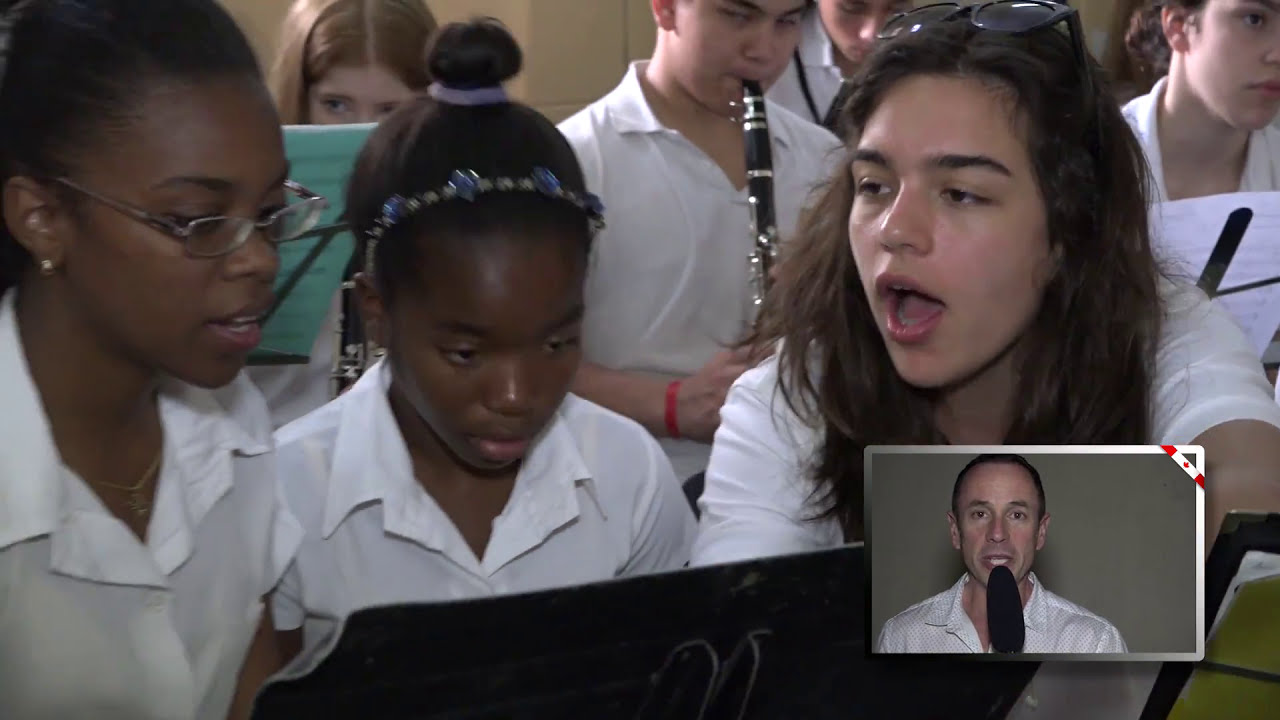 Newton Grove School Band in CUBA,  Mississauga, ON