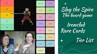Ironclad Rare Cards Tier List | Slay the Spire Board Game