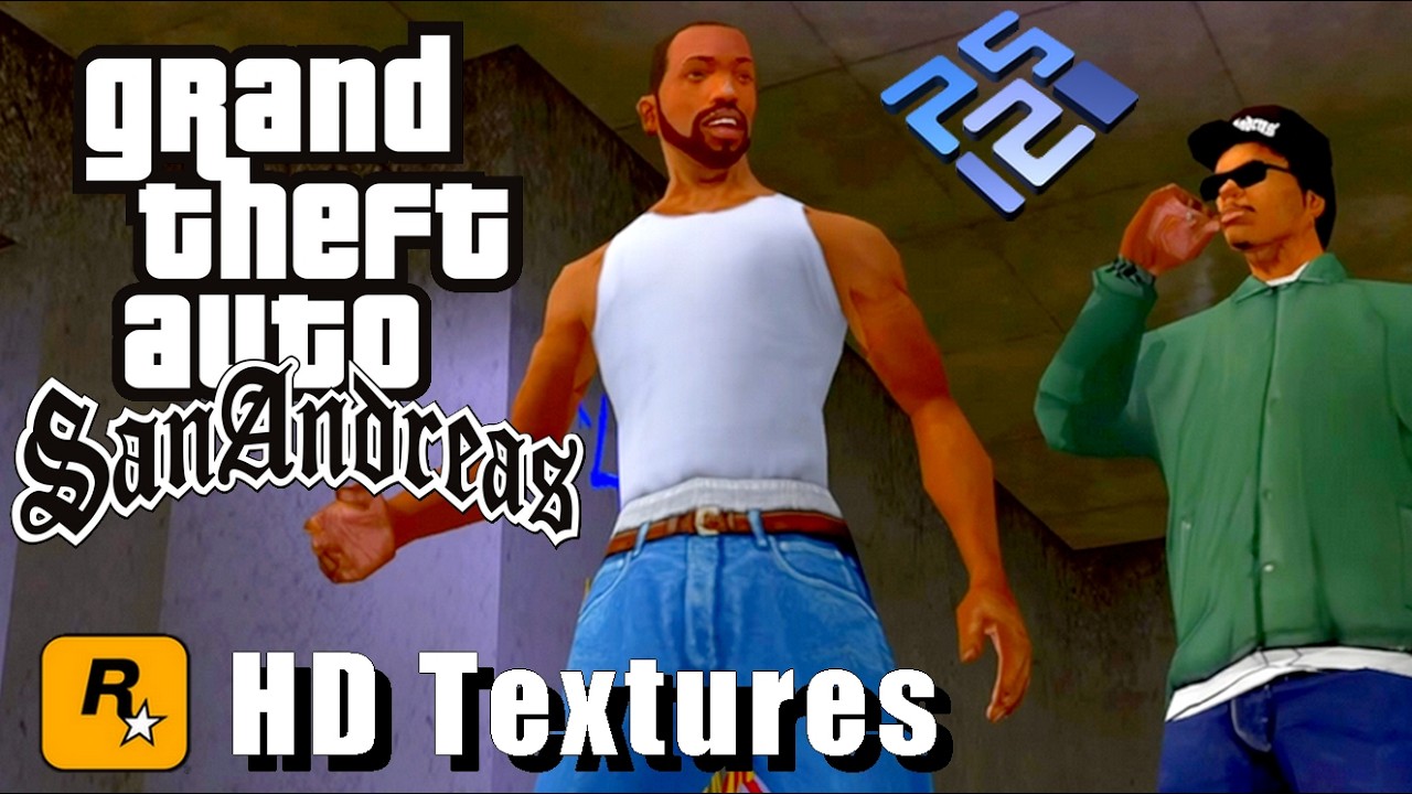 GTA San Andreas HD Textures Pack PCSX2 ( Download ) - YouTube