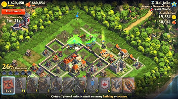 DomiNations - Enlightenment Age - Live War Play Successful War Attack