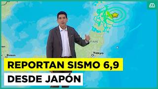 Fuerte sismo de 6,9 grados se registra en Japón