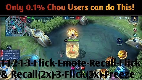 Only 0.1% of Chou Users can do This Challenge! 🔥 | KnOXx | MLBB
