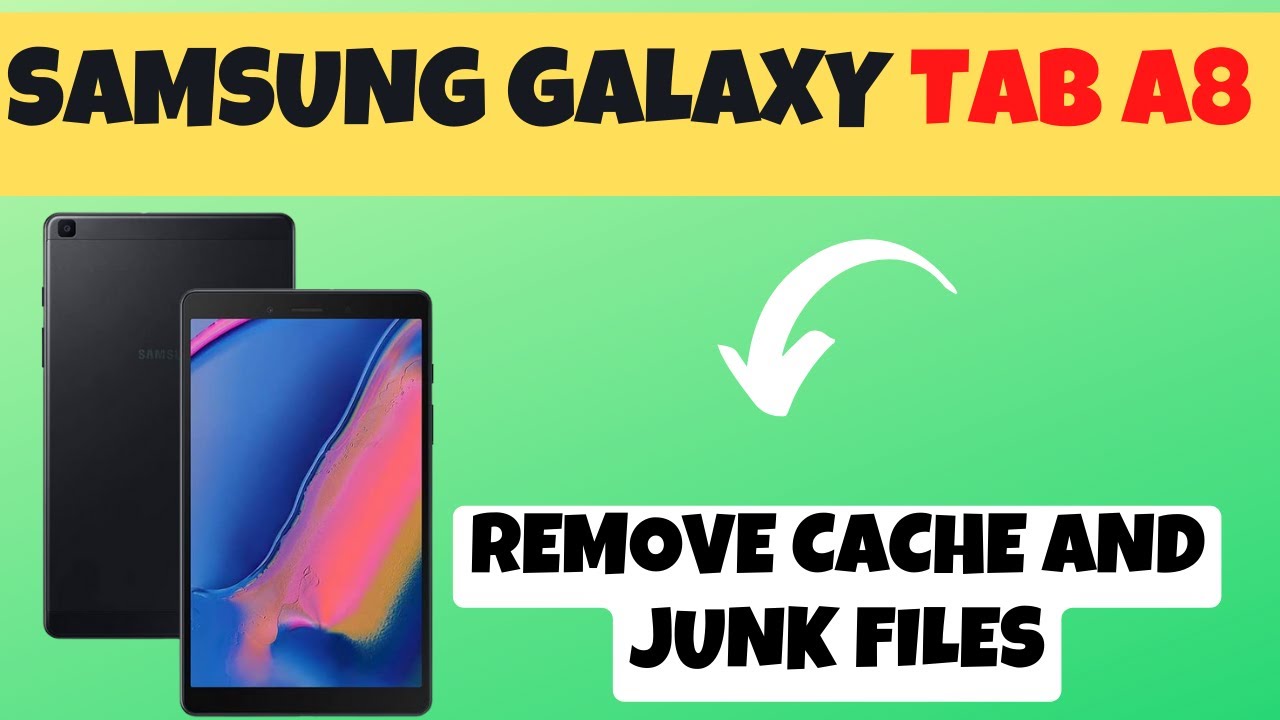 Samsung Galaxy Tab A8 Clear Cache || How to Remove Cache and Junk files