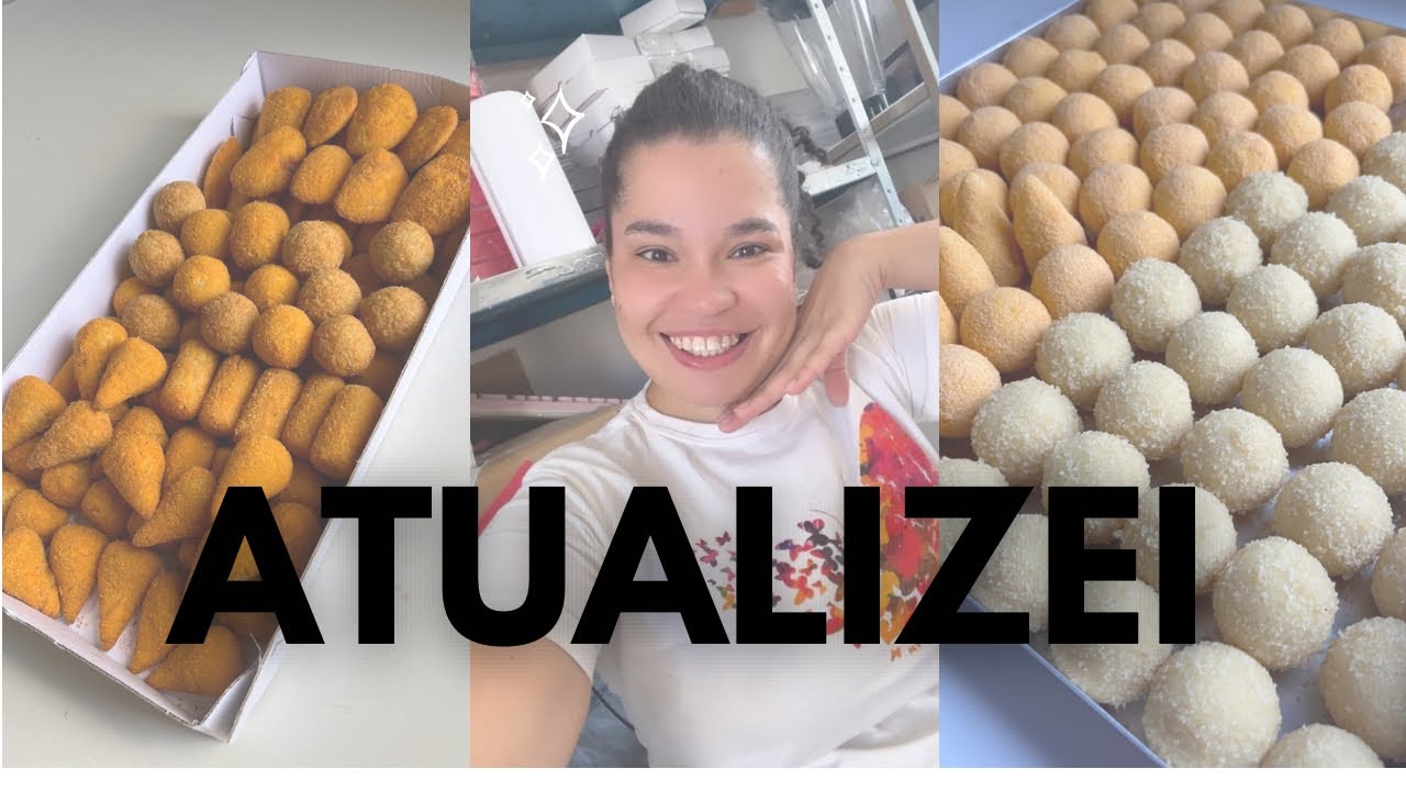 Risoles no molde, Atualizei a massa dos salgados, tirei dúvidas e muito mais 