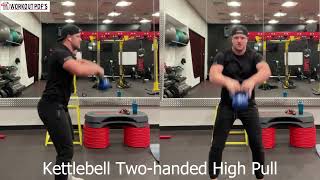 Kettlebell Two-handed High Pull