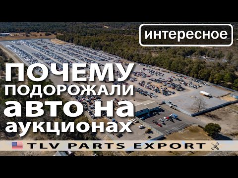 TLV PARTS | Почему дорожают авто на IAAI, Copart и других аукционах