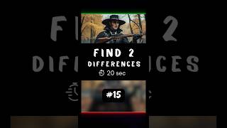 15 | 2 hidden differences: Can you spot them? #findit #shorts #game screenshot 2