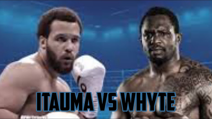 Moses Itauma vs Dillian Whyte