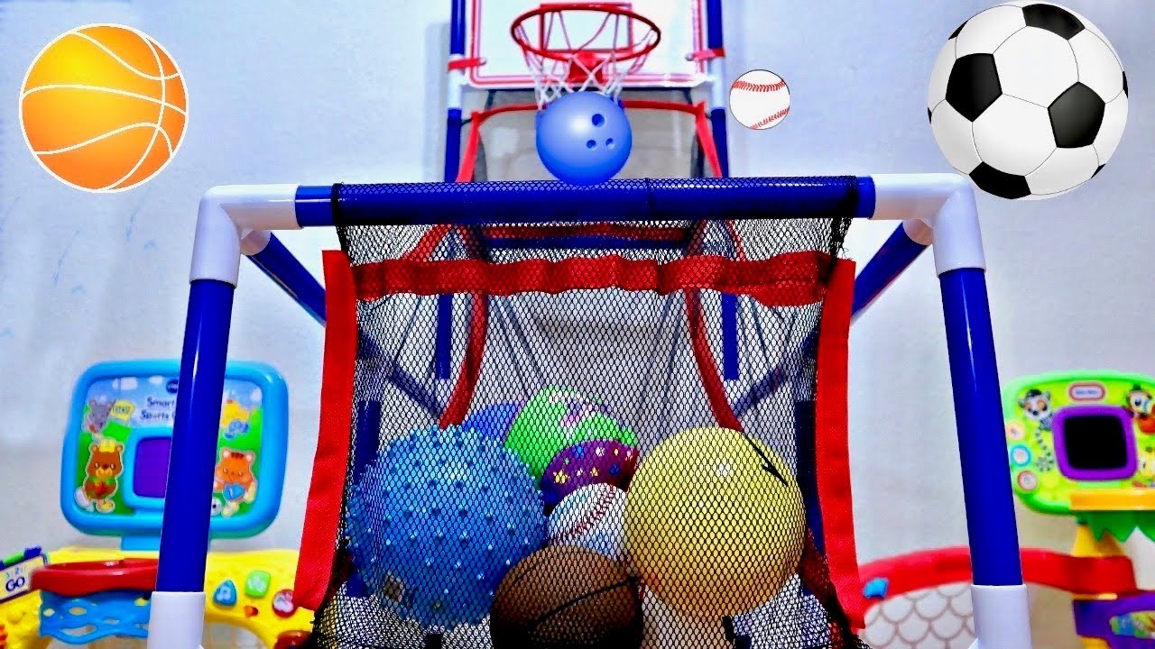 Learn Different Sport Ball Name with Toys Compilation for Toddlers and Babies