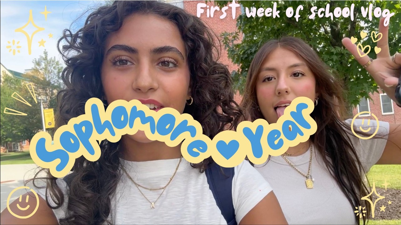 First week University of New Haven - Sophomore year