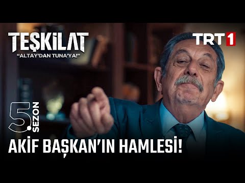 Akif Başkan'ın hamlesi! | #Teşkilat 142. Bölüm @trt1