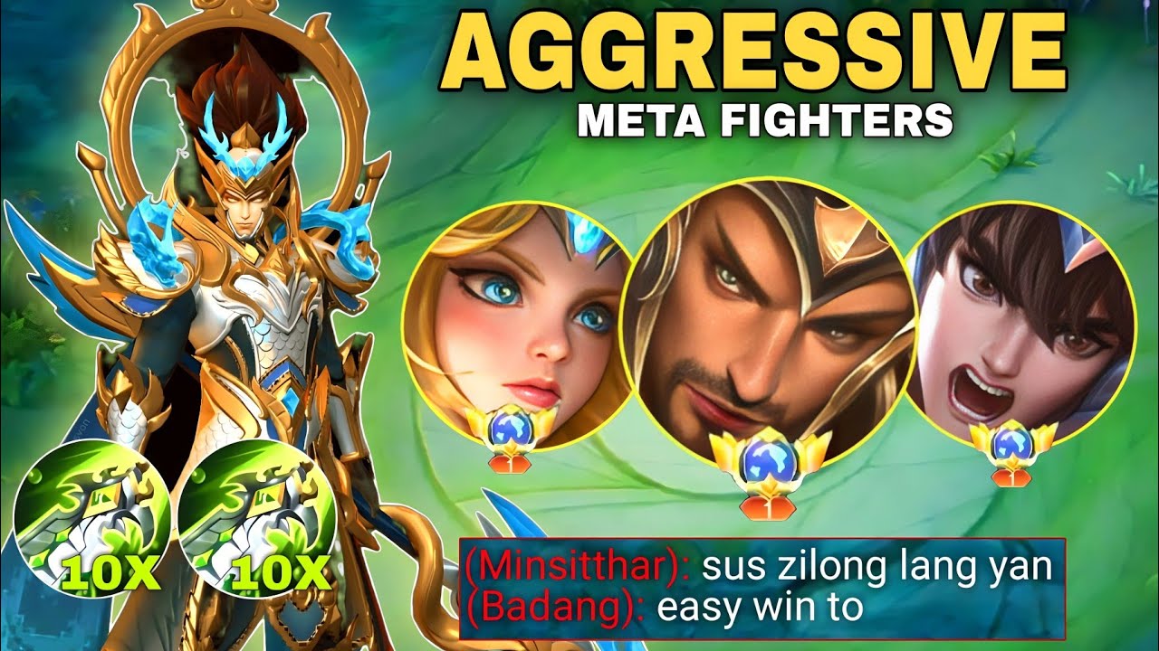 UNDERRATED ZILONG VS 3 META FIGHTERS IN MYTHICAL RANK!😱 (INTENSE BATTLE) ZILONG BEST BUILD 2023