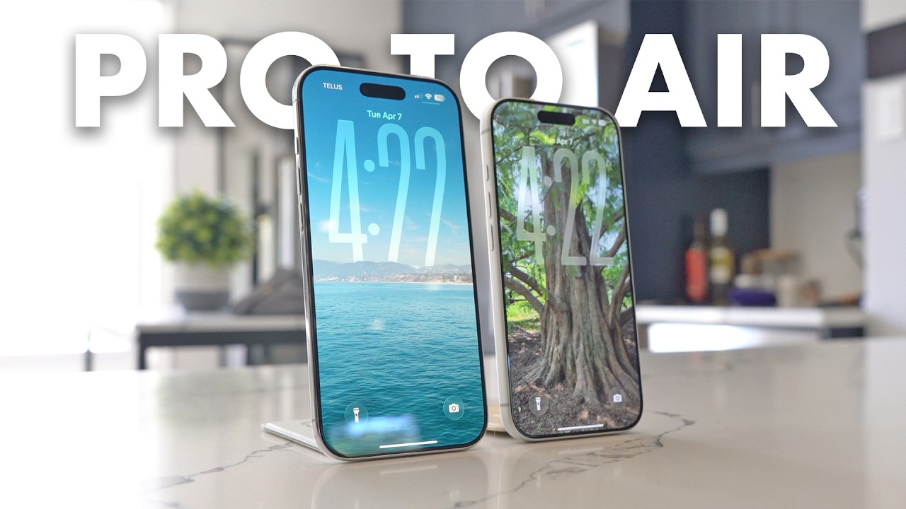 I Switched from the iPhone 17 Pro to Air - Here's what happened...