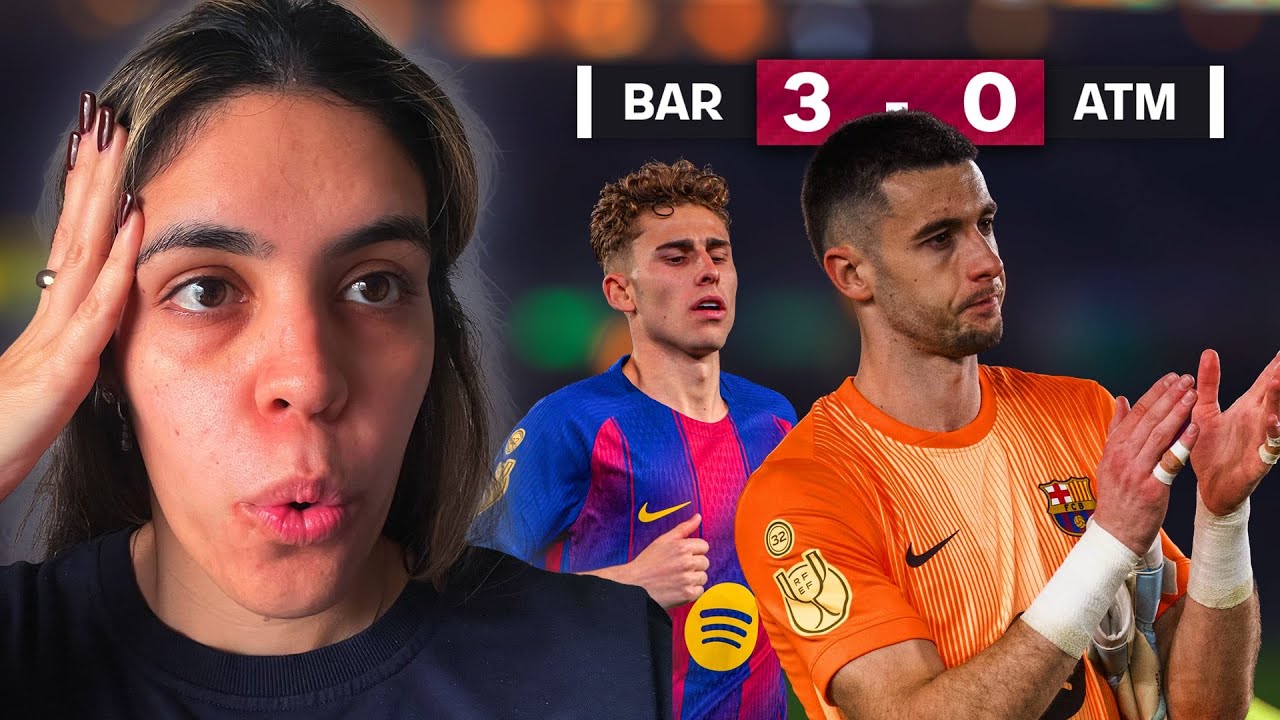 REMONTADA NOT POSSIBLE TODAY.. BARCELONA 3-0 ATLETI MATCH REACTION. 