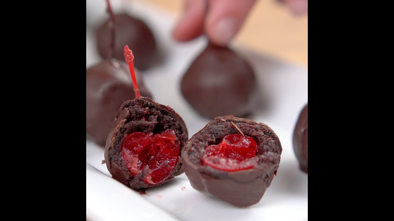 Chocolate Cherry Bombs YouTube