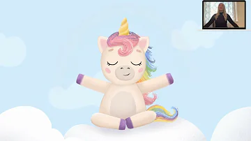 Unicorn Mindfulness | Unicorn Meditation Music | Mindful Rainbow Breathing Exercises for Kids | Kind