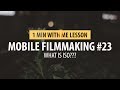 Mobile Filmmaking High ISO Vs. Low ISO????