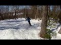 Parc du mont stmathieu jeff denis concours vido ski planche