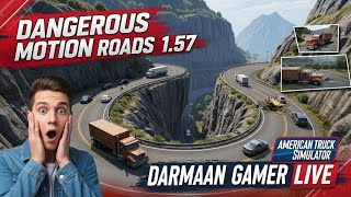 Thrilling Mountain Adventures: Dangerous Roads in ATS 1.57!