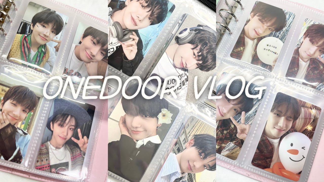 [ONEDOOR VLOG] - 포카깡만 하는 원도어 브이로그  운학생일엠디•포카마켓•반택깡•보넥도•원도어
